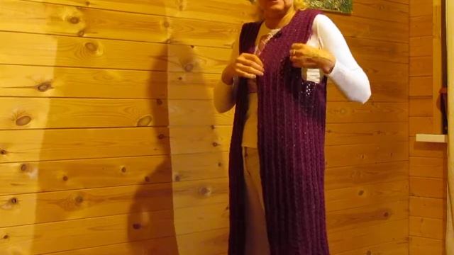 1.4 Вяжем крючком ажурное платье "Переплетами". Урок 4. смотреть онлайн