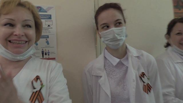 День Победы 9 мая в ГБУЗ РКГВВ смотреть онлайн