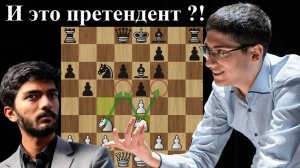 Получил жбан к 13 ходу Алиреза Фирузджа - Гукеш Доммараджу Superbet Romania Chess Classic 2024