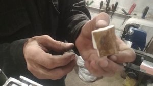Нож по мотивам узбекского пчака Заготовка больстер рукоять 2 ч