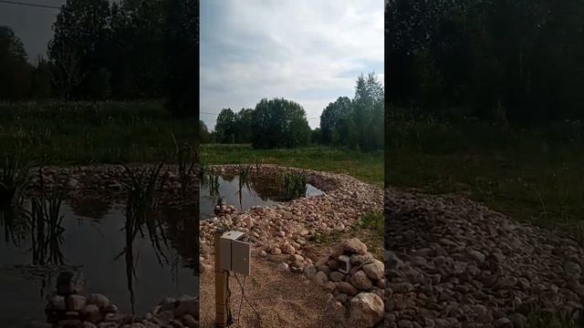 строительство прудов в Москве #tiktok #пруднадаче #декоративныйпруд #прудподключ #пруды #trending