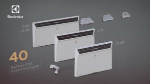 Конвекторы Electrolux Rapid Transformer System