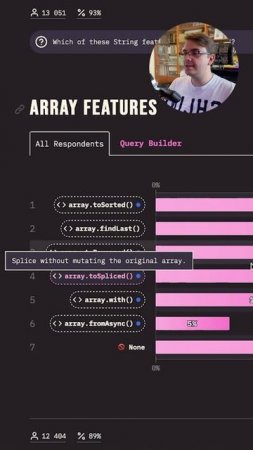 Новые фичи Array из State of JS 2024