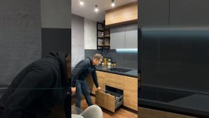 Кухня с фасадами МДФ крашенный