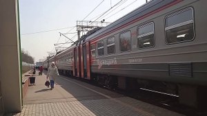 ЭД4М-0419 "Кузнецкий экспресс" сообщением Новокузнецк - Новосибирск-Главный на о.п Новосибирск-Южны
