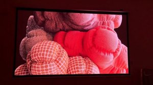 Hisense Vidda C1S 140" HDR белый экран, яркость 0 , част 1