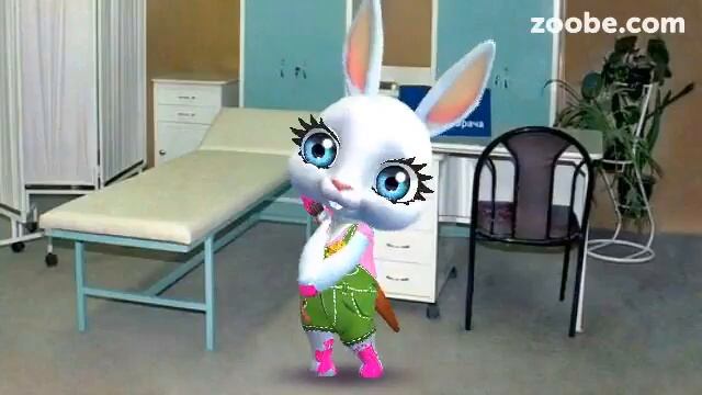 Зайка Zoobe. Кашель. смотреть онлайн