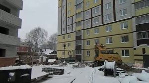 работа башенного крана