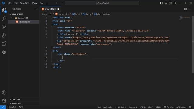 JavaScript: Базовый курс для фронтенд-разработчиков. Урок 01 - Введение в JavaScript смотреть онлайн
