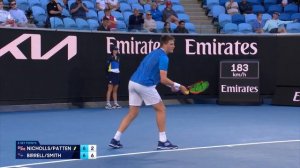 Patten/Nicholls v Smith/Birrell Highlights | Australian Open 2025 Semifinal