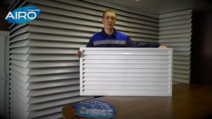 Наружная вентиляционная решетка AIRO-N