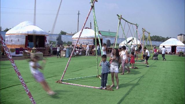 Поднятая Астана.