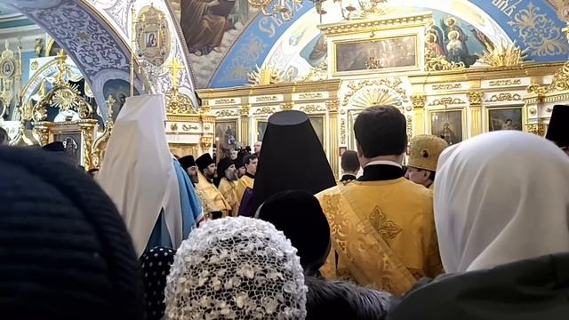 Оренбург  Первое Богослужение нового митрополита... Видео Виктор Поживин    4. 01. 24.