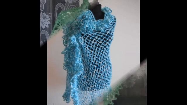 ШАЛЬ КРЮЧКОМ - видео - 2019 / SHAWL CROCHET - Video