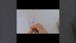 Сүйкімді қоянның суретін салу.