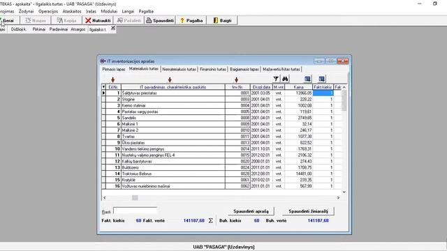 18 Ilgalaikio turto inventorizacija смотреть онлайн