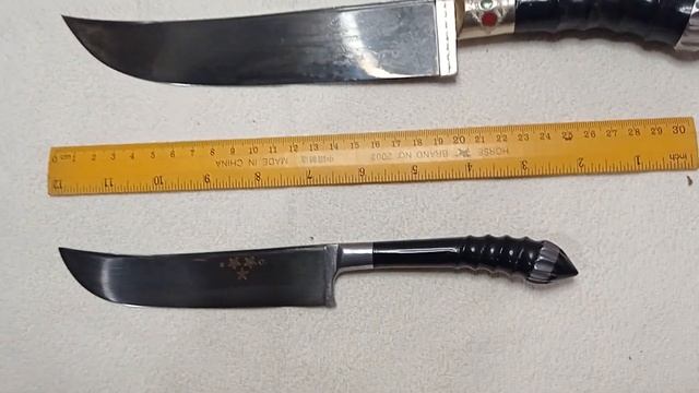 Пчак Султан! Одна из самых популярных в Средней Азии модель ножа! Сталь ШХ15/Рукоять материал эбони смотреть онлайн