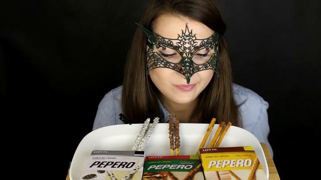 АСМР Корейская СЛАДКАЯ СОЛОМКА *БОНУС МУРЧАНИЕ КОТА*/ASMR MUKBANG PEPERO biscuit STICKS *CRUNCH*