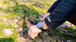 Fiskars SW16 pocket saw test.