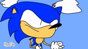 Мой первый анимация от FlipaClip Pizza Tower но это ёжик Соник