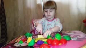 Распаковка.Игрушечные продукты фрукты,овощи.Unpacking.Toy products are fruits,vegetables