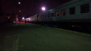 ЭП1М с пассажирским поездом #298 Москва - Владикавказ