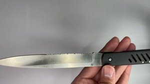 Vintage Al Mar Quicksilver Liner Lock Folding Knife 6 inch Blade Seki Japan