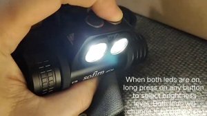 Sofirn HS20 headlamp, xhp50.2 5300k + Samsung Lh351D 5000k 90 cri (short review)