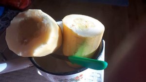 Как легко почистить толстокожие кабачки