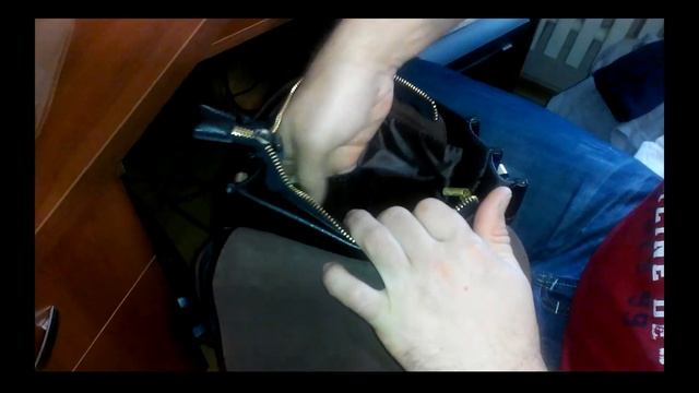 Посылка из Китая AliExspress.Сумка мужская Polo. смотреть онлайн