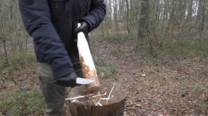 Нож MARK I Волчий Век. Уличный тест.