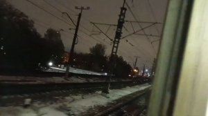 вечерняя прощальная поездка на эр2к-1228.