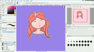 Adding an Outline on FireAlpaca