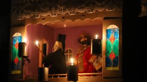 Вертепное действо.Вертепный театр.Царь Ирод