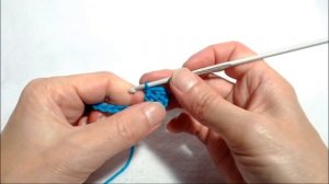 Урок № 6  Столбик с накидом (2 способа) Вязание крючком.