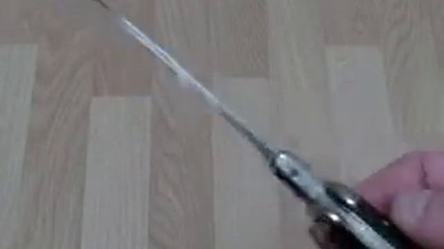 Автоматический нож из дамасской стали http://knife-klinok.ru смотреть онлайн