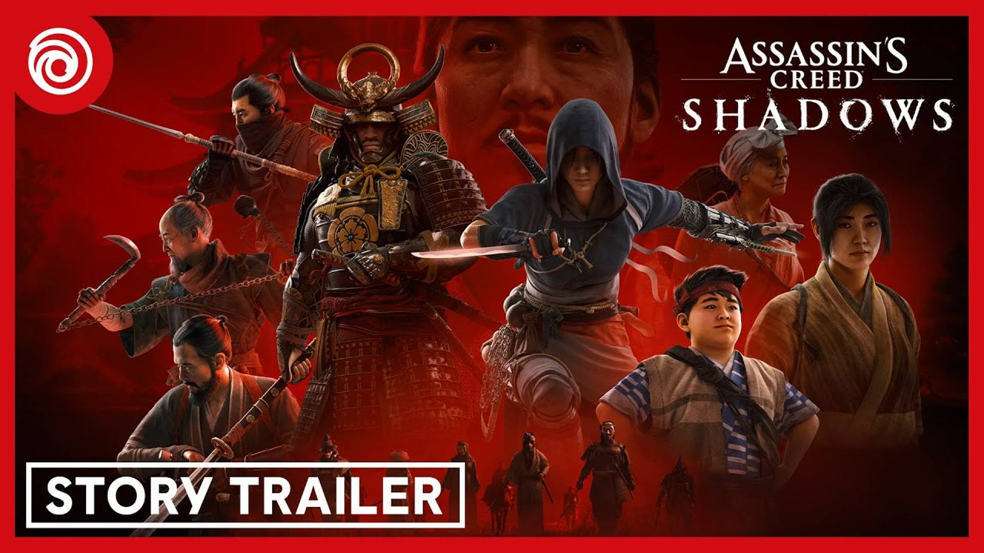 Assassin's Creed Shadow - сюжетный трейлер игры смотреть онлайн