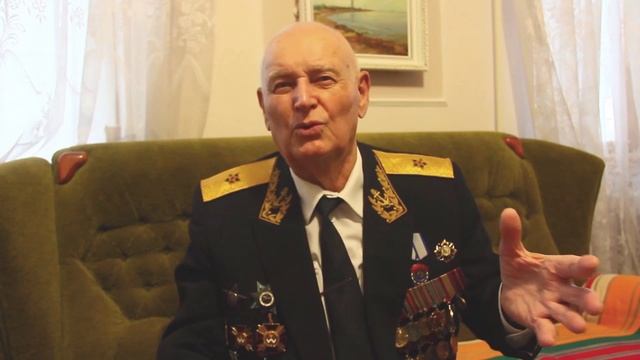 Контр-адмирал Сергей Рыбак. 23.8.2019