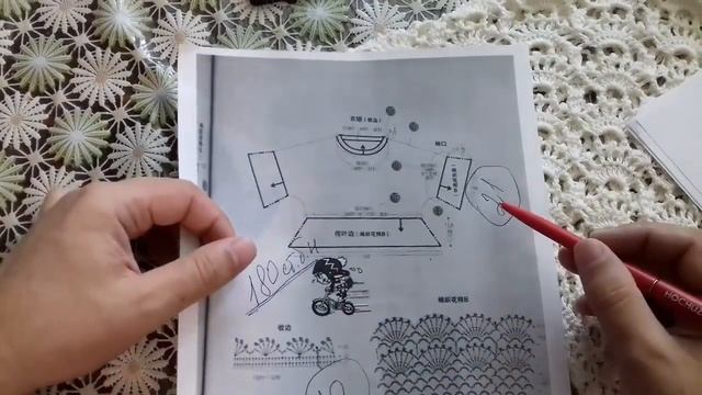 Блуза крючком Регина. Часть 4.2/ Обвязка рукавов смотреть онлайн