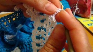 Фестоны крючком