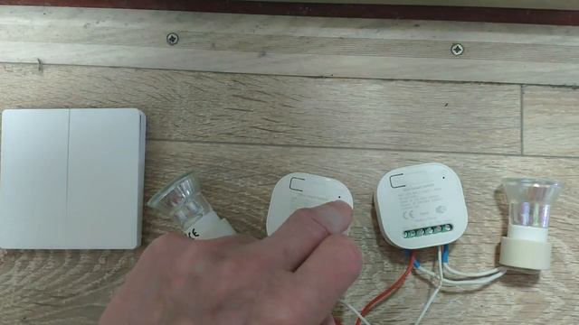 Привязка беспроводного выключателя к смарт выключателю.