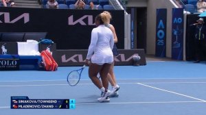 Townsend/Siniakova v Zhang/Mladenovic Highlights | Australian Open 2025 Quarterfinal