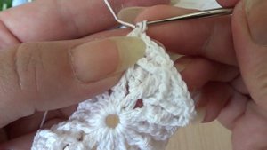 6 ряд салфетка "Лиственник"