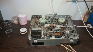 Магниторадиола Романтика-М. Часть 2 - ремонт ЭПУ и магнитофонной панели.