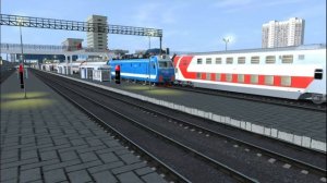 Несколько минут из жизни на станции Ростов - Главный #6 | Trainz