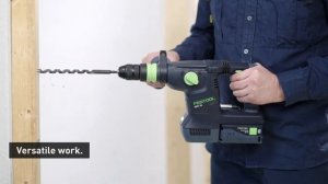 Аккумуляторный комбинированный перфоратор Festool KHC 18 - satool.ru