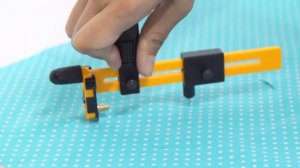 Нож циркульный трещоточный с круглым лезвиемOL-CMP-3