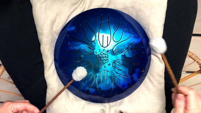 Как играть на глюкофоне? Урок #4. Учим известную МЕЛОДИЮ на Dzen Drum 