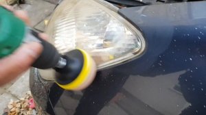 Car Headlight Restoration || Polishing Project || Toyota Corolla Headlight || Abro Headlight Polish
