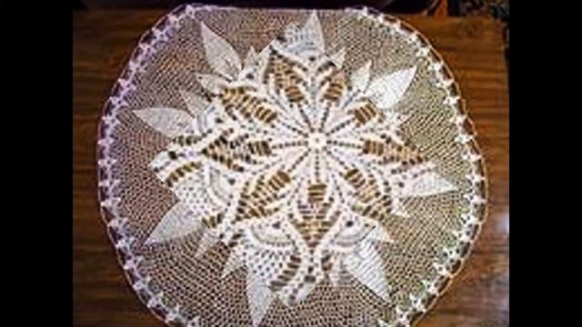 Вязание крючком. Салфетки